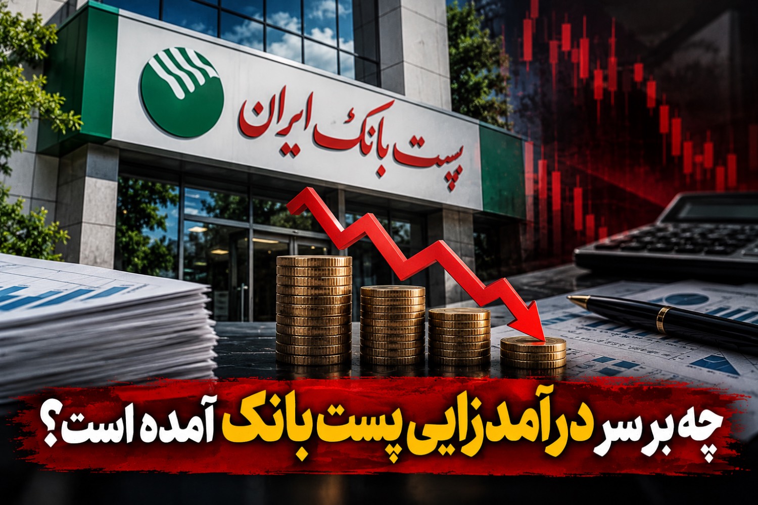 چه بر سر درآمدزایی پست‌بانک آمده است؟